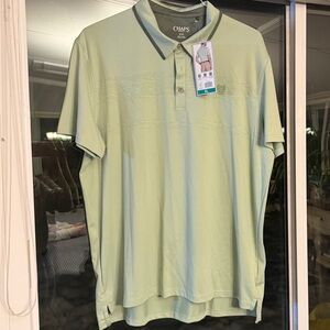 Chaps Light Green Polo Shirt